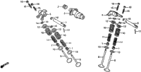 Camshaft + Valve