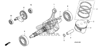 Crankshaft + Piston