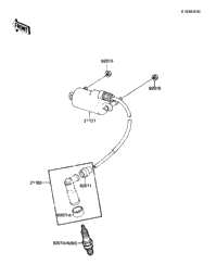 Ignition Coil ('84 Klt200-C2)