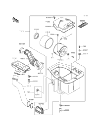 Air Cleaner (Klf400-B4/B5/B6)