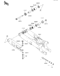 Swing Arm ('84 A1)