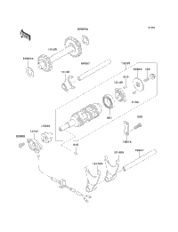 Gear Change Drum/Shift Fork(S)