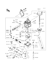 Carburetor (Vf400ae520628-)