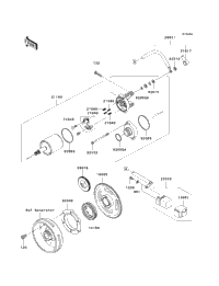 Starter Motor (D9f/Daf)