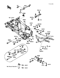 Frame Fittings (Kxf250-A2)