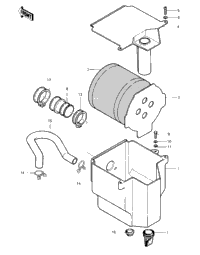 Air Cleaner ('83 Klt200-C1)