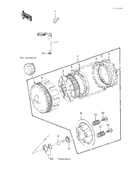 Clutch ('83 Klt200-C1)