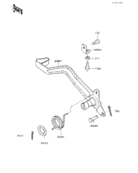 Brake Pedal ('85 A2)