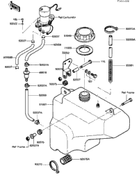 Fuel Tank ('84 Klt200-C2)