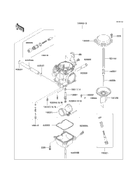 Carburetor (Ksf250-A17/A18)
