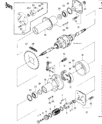 Rear Hub/Brake/Chain ('83 C1)