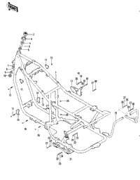Frame/Frame Fittings ('82 A1)