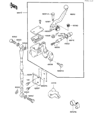 Front Master Cylinder ('85 A2)