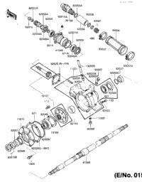 Drive Shaft/Final Gears/Rear Axle (E/No