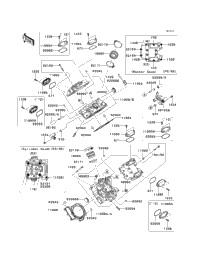 Cylinder Head (-Vf750de095936)