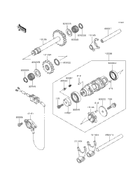 Change Drum/Shift Fork