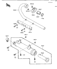 Muffler ('84-'85 C2/C3)