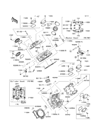 Cylinder Head (-Vf750de095936)
