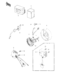 Ignition/Generator/Regulator ('83 A2)