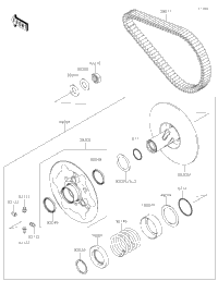 Driven Converter/Drive Belt