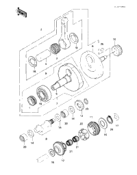 Crankshaft/Balancer ('83 A2)