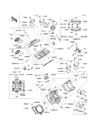 Cylinder Head (-Vf750de095936)