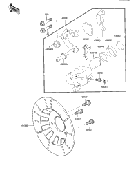 Rear Brake ('84 A1)