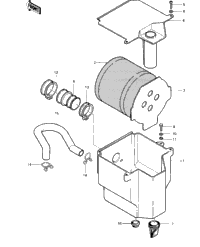 Air Cleaner ('83 C1)