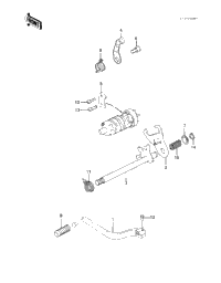 Gear Change Mechanism ('83 A2)