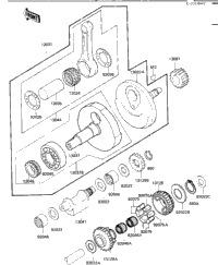 Crankshaft/Balancer ('84-'85 C2/C3)