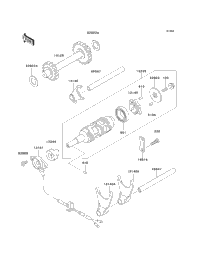Gear Change Drum/Shift Fork(S)