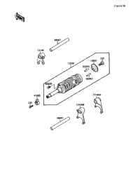 Gear Change Drum/Shift Fork(S)