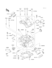 Cylinder Head (Vf400ae515523-)