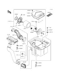 Air Cleaner (Klf400-B7)