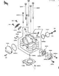 Cylinder Head (Klt110-A1/A2)