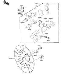 Rear Brake ('85 A2)