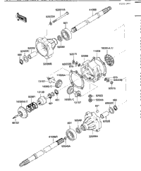 Rear Axle ('84-'85 C2/C3)