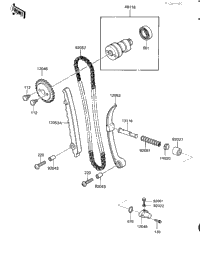 Camshaft/Chain/Tensioner (Klt110-A3)