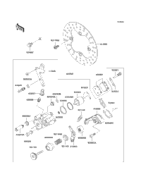 Rear Brake (Ksf250-A18)