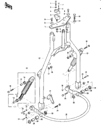 Front Fork ('82 A1)