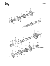 Transmission ('83 Klt200-A4/A4a)