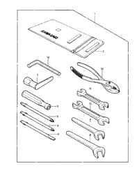 Owner Tools ('81-'82 Klt200-A1/A2/A3)