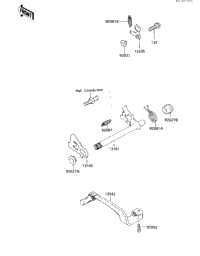 Gear Change Mechanism ('85 A2)