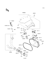 Converter Cover/Drive Belt