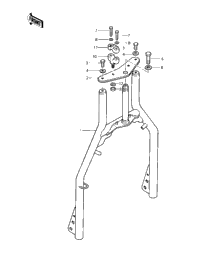 Front Fork ('83 Klt200-A4/A4a)