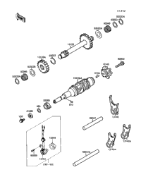 Change Drum/Shift Fork