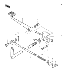 Brake Pedal ('83 C1)