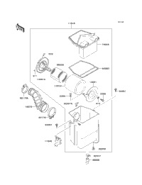 Air Cleaner (Klf300-C5&Nami.C8)