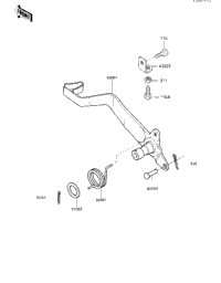 Brake Pedal ('84 A1)