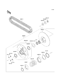 Driven Converter/Drive Belt